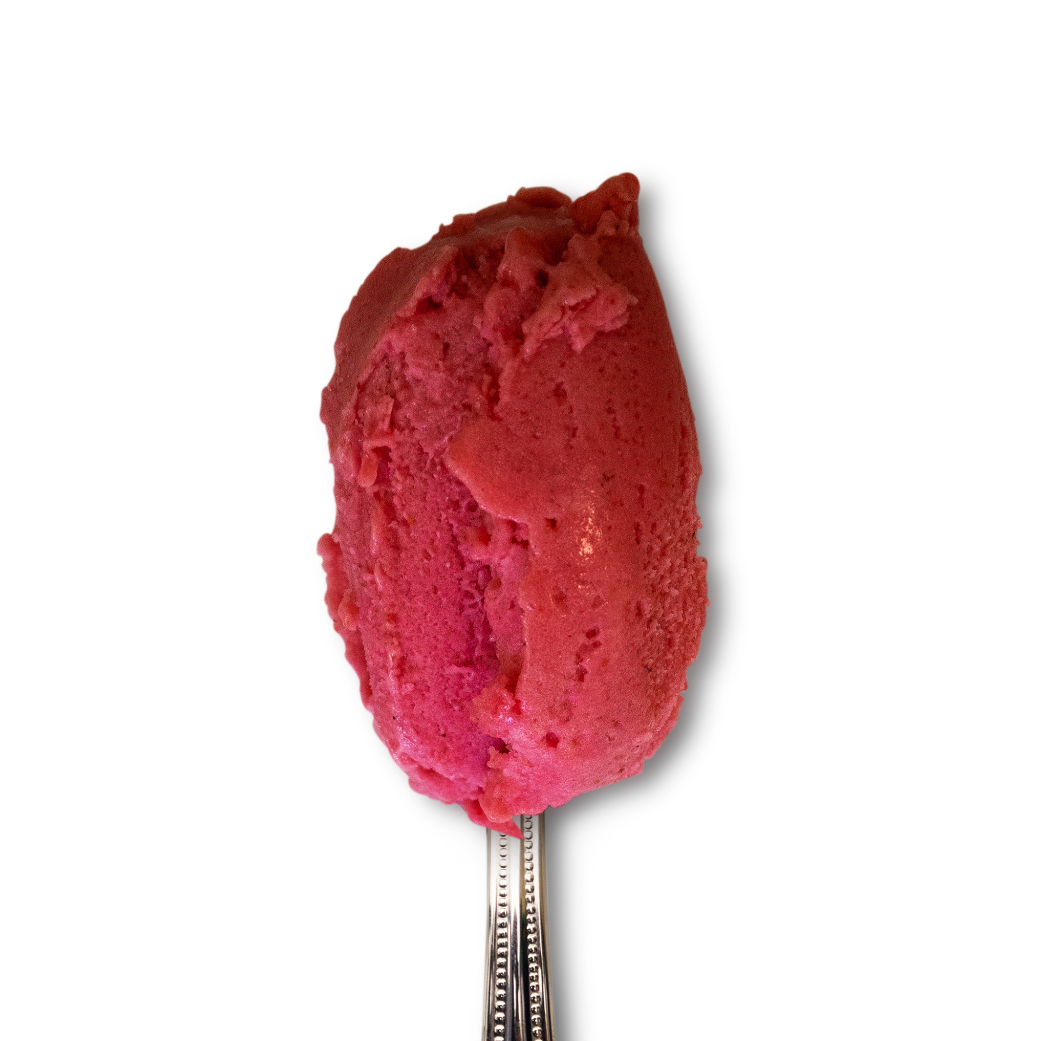 Ice Cream Cherry, Red Sorbet, Scoop, Black Slate Background Stock Photo,  Picture and Royalty Free Image. Image 53006491.